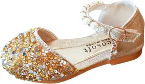 18 1 Shoes Kids Pearl Bowknot Infant Girls Sandals Princess Single Baby Crystal Bling Toddler Shoe Size 6 Boy