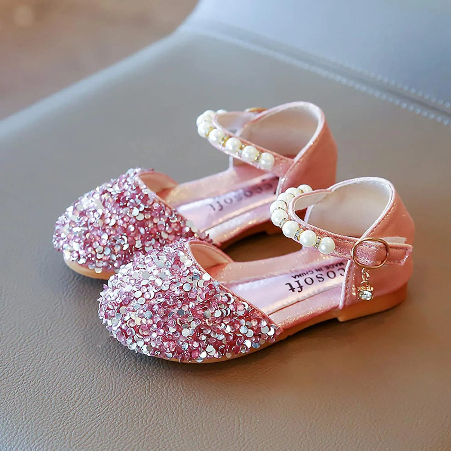 18 1 Shoes Kids Pearl Bowknot Infant Girls Sandals Princess Single Baby Crystal Bling Toddler Shoe Size 6 Boy