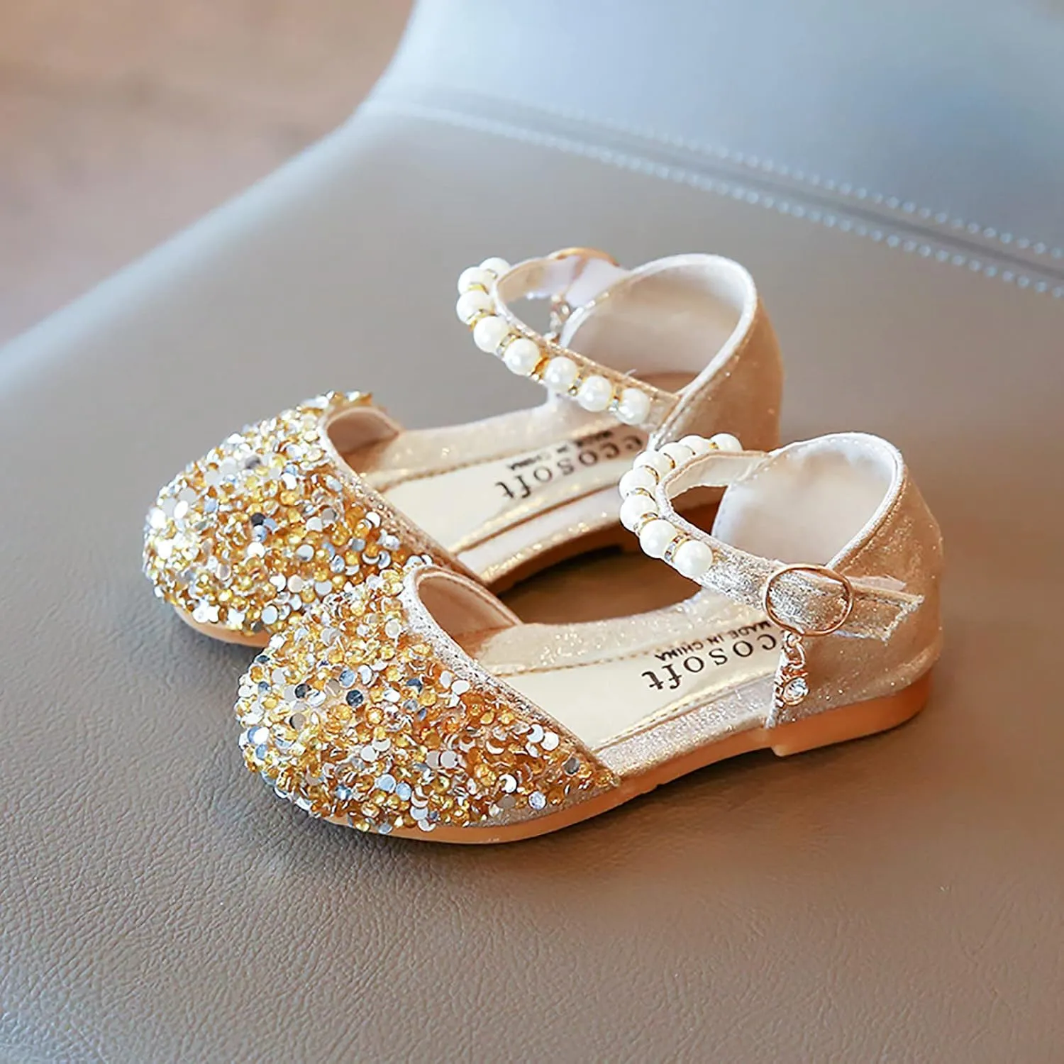 18 1 Shoes Kids Pearl Bowknot Infant Girls Sandals Princess Single Baby Crystal Bling Toddler Shoe Size 6 Boy