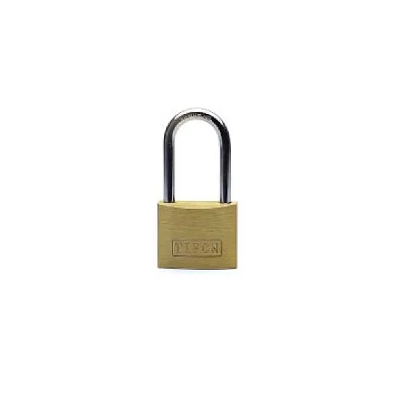 40mm Long Shackle brass padlock AISI 304 Hardened Shackle