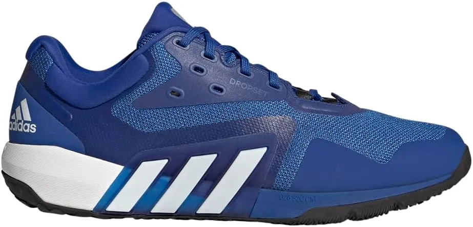 adidas Mens Dropset Trainer Weightlifting Weightlifting Sneakers Shoes - Blue - Size 5 M