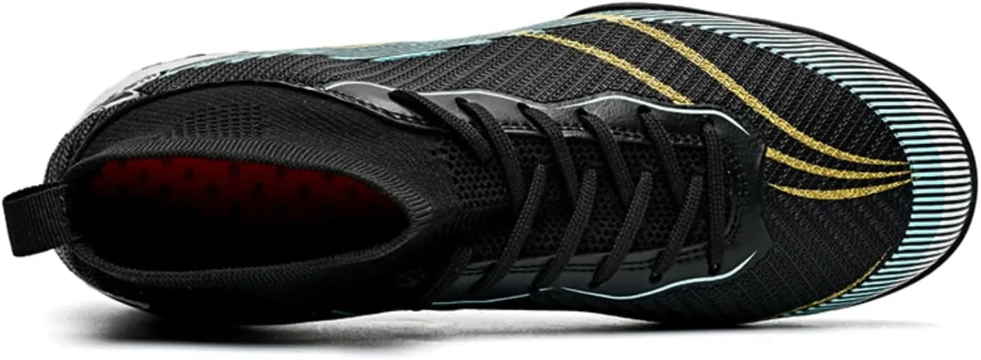 AMZ BSHIDA Soccer Cleats for Mens Turf Soccer Shoes Indoor Football Training Sneaker Size 6.5-11.5