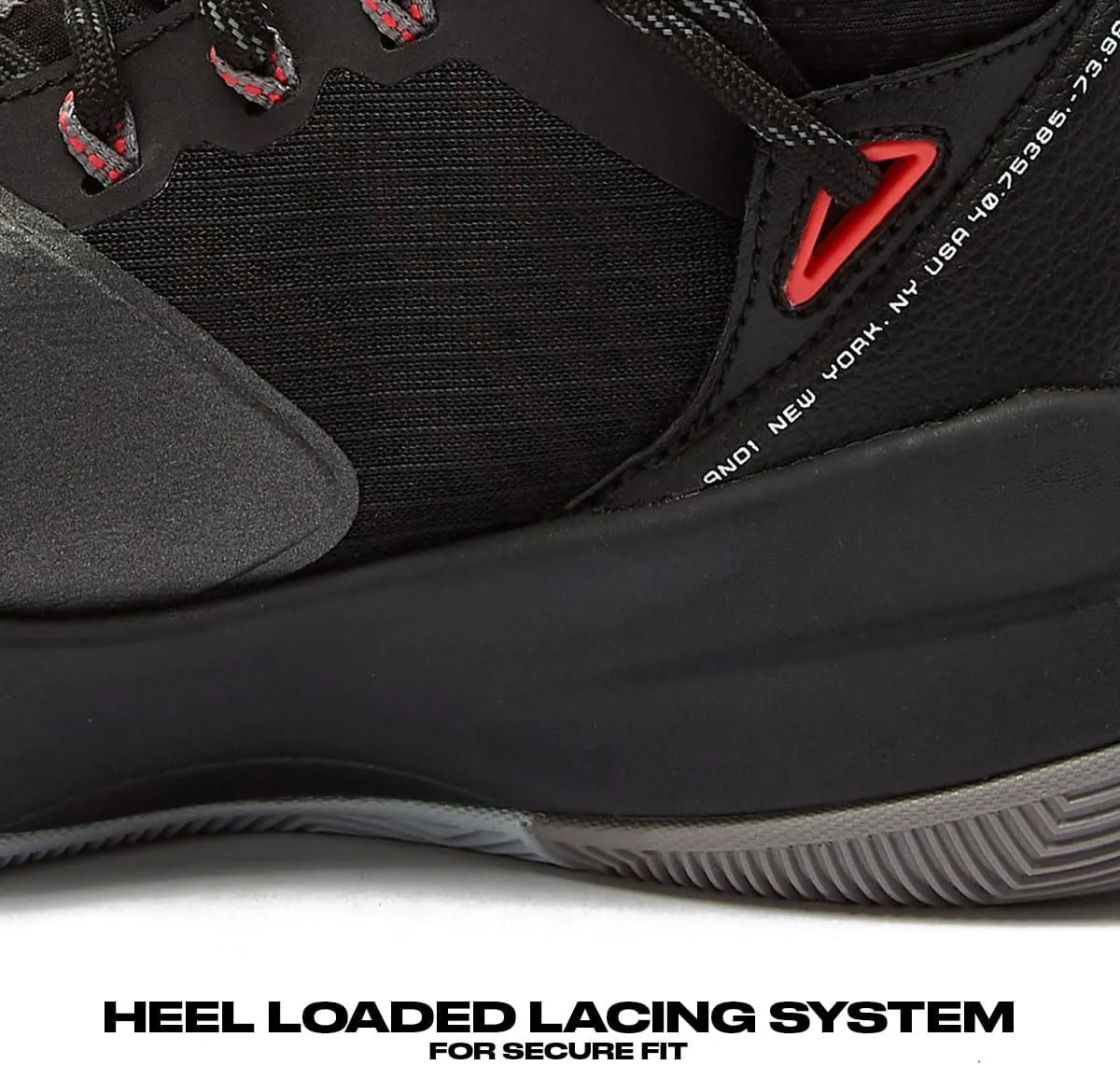 AND1 Girls & Boys Basketball Shoes Kids, Boys High Top Sneakers, Youth Size 1 to 7 Kids Basketball Shoes Boys