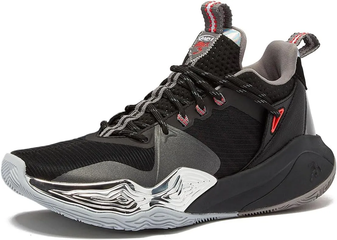 AND1 Girls & Boys Basketball Shoes Kids, Boys High Top Sneakers, Youth Size 1 to 7 Kids Basketball Shoes Boys