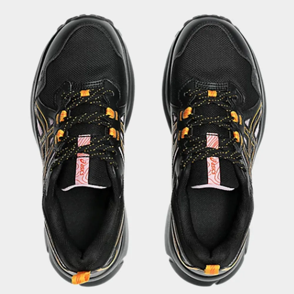 Asics Women's Trail Scout 3 Entry Level Trail Running Black/pink _ 183268 _ Black