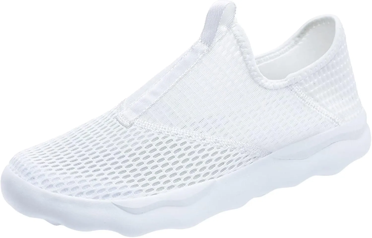 Athletic Fashion Sneakers for Men Lightweight Breathable Slip on Running Shoe Men's Comfortable Diabetic Shoes