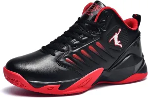 Autumn Basketball Men's Basketball & Running Shoes, Black, Red, White