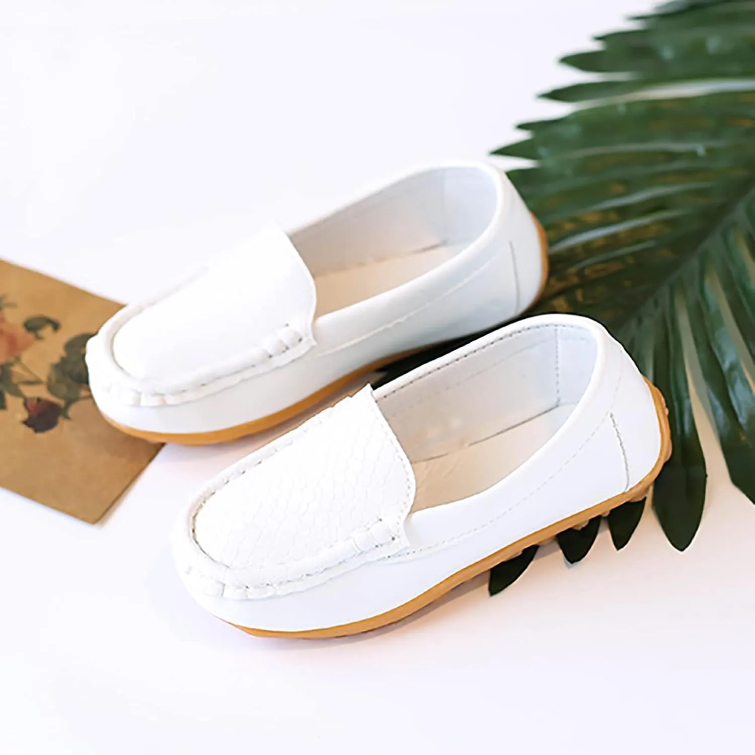 Baby Brand Shoes Toddler Little Kid Boys Girls Soft Slip On Loafers Dress Flat Shoes Boat Shoes Soccer Shoes