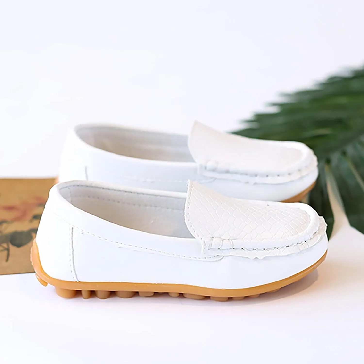 Baby Brand Shoes Toddler Little Kid Boys Girls Soft Slip On Loafers Dress Flat Shoes Boat Shoes Soccer Shoes