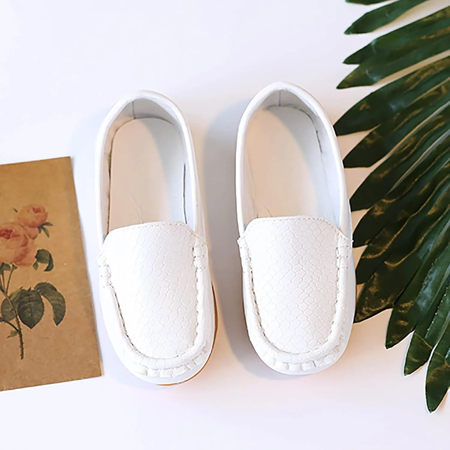 Baby Brand Shoes Toddler Little Kid Boys Girls Soft Slip On Loafers Dress Flat Shoes Boat Shoes Soccer Shoes