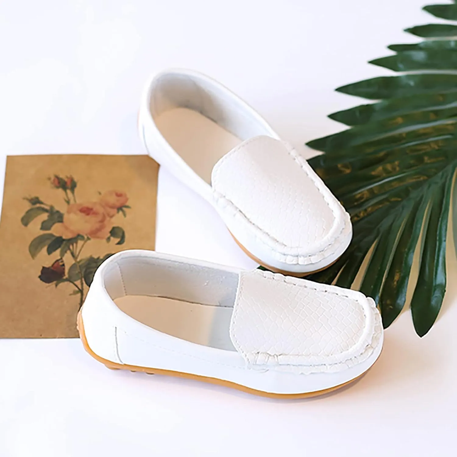 Baby Brand Shoes Toddler Little Kid Boys Girls Soft Slip On Loafers Dress Flat Shoes Boat Shoes Soccer Shoes