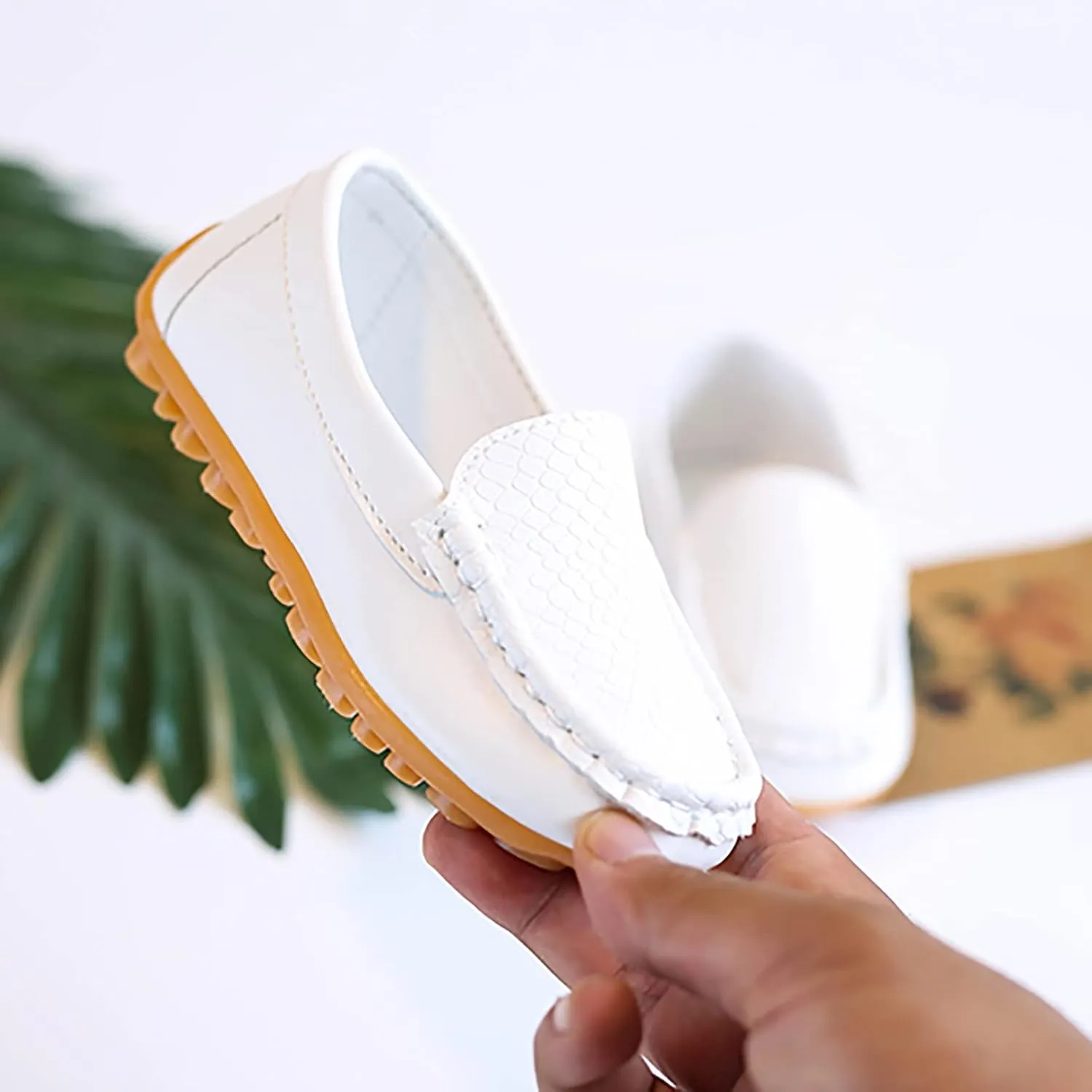 Baby Brand Shoes Toddler Little Kid Boys Girls Soft Slip On Loafers Dress Flat Shoes Boat Shoes Soccer Shoes