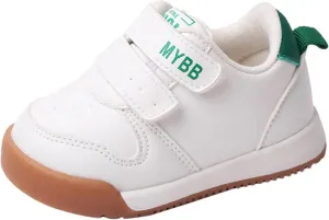 Baby High Top Shoes Infant Boys Girls First Walking Shoes Non-Slip Pu Leather Sneakers Crib Shoes Newborn Loafer Flats