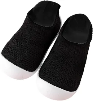Baby Sock Shoes Baby Walking Shoes Infant Antislip Mesh Breathable Soft Rubber Sole Slippers Toddler Boys Girls Slip on Sneakers