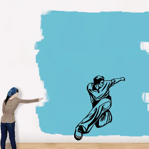 Backflip Parkour Decal