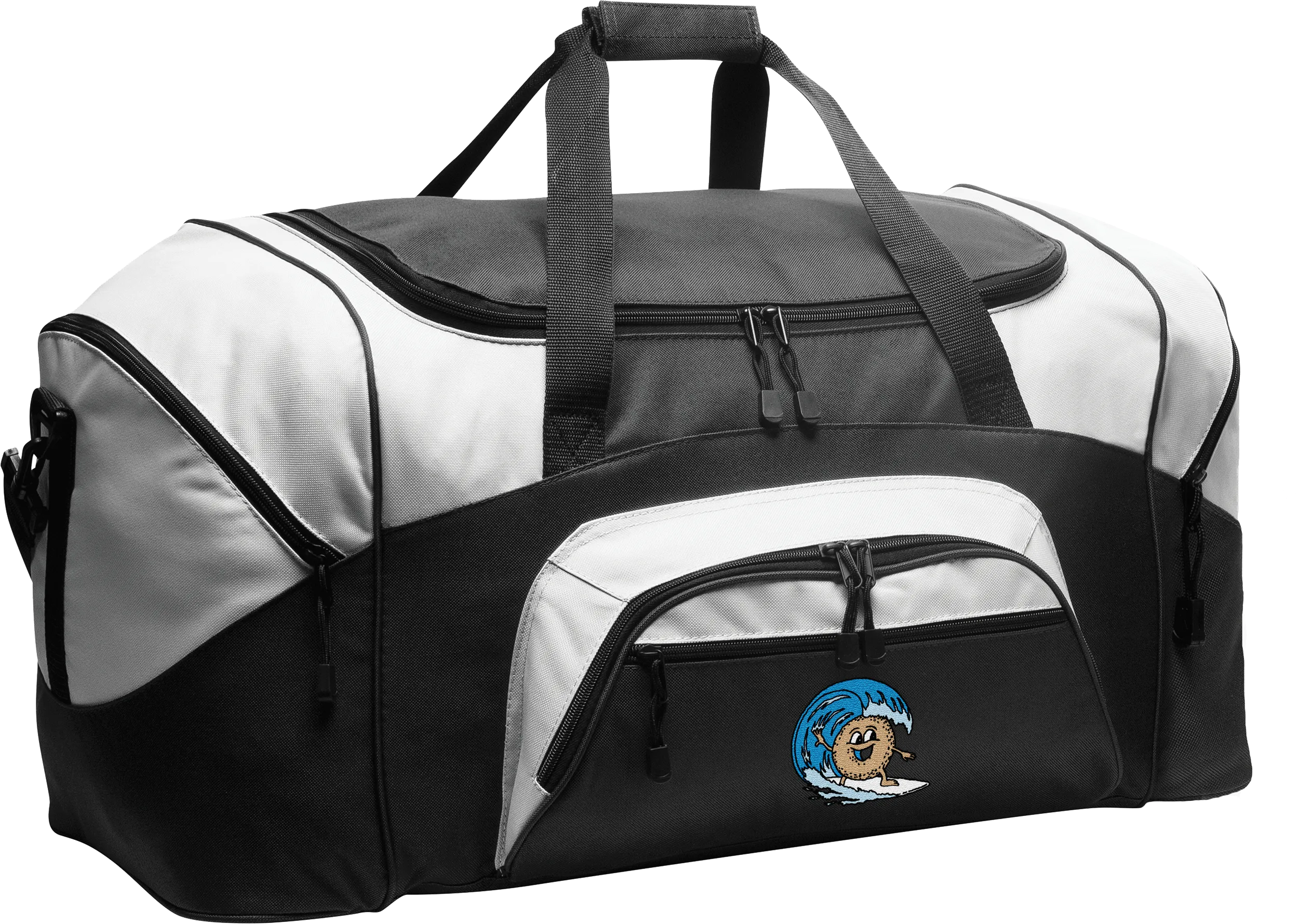 BagelEddi's Standard Colorblock Sport Duffel