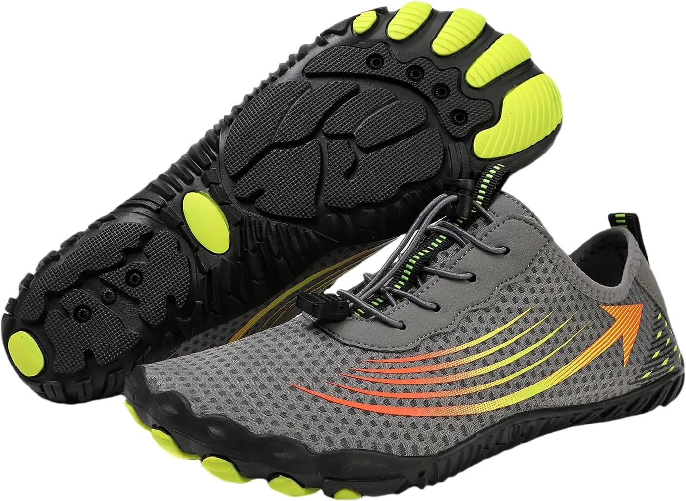 Barefoot Water Shoes for Women Men Breathable & Non-Slip Water Shoes, Athletic Wide Toe Water Shoes Quick Dry Zero Drop Trail Running Shoes for Swimming, Walking & Hiking