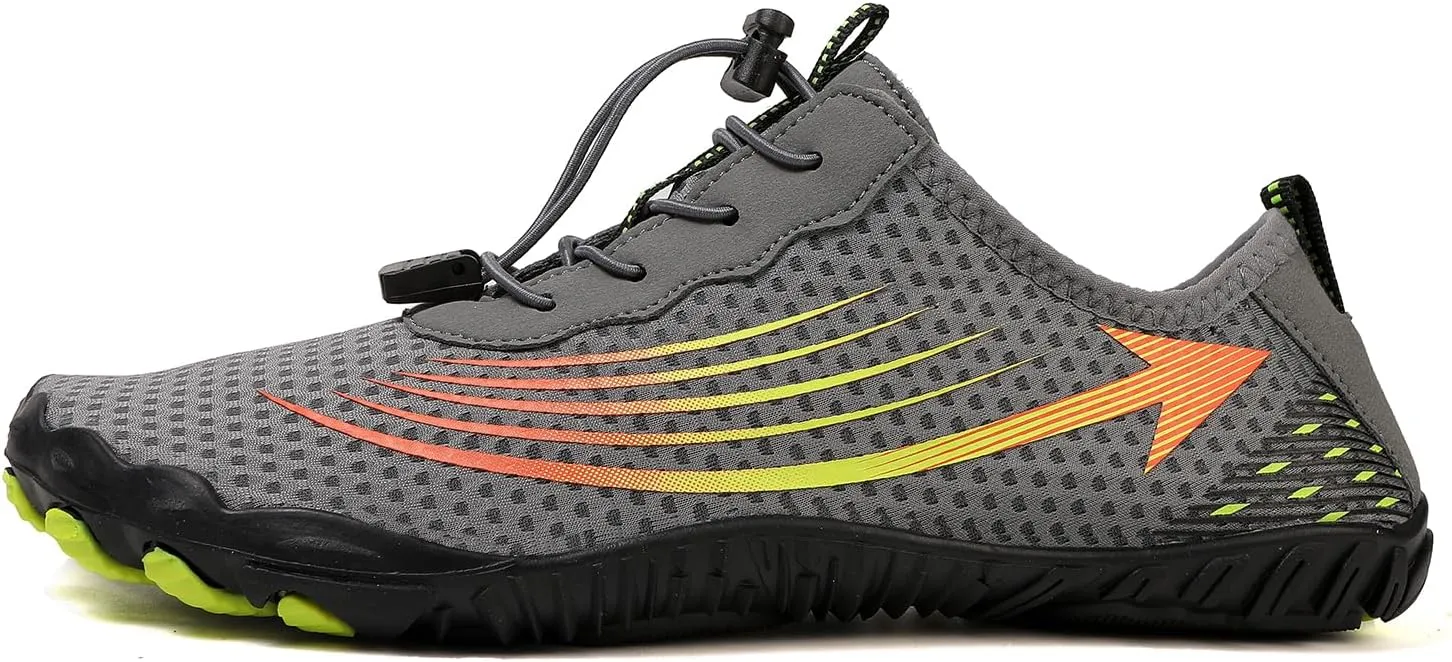 Barefoot Water Shoes for Women Men Breathable & Non-Slip Water Shoes, Athletic Wide Toe Water Shoes Quick Dry Zero Drop Trail Running Shoes for Swimming, Walking & Hiking
