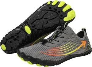 Barefoot Water Shoes for Women Men Breathable & Non-Slip Water Shoes, Athletic Wide Toe Water Shoes Quick Dry Zero Drop Trail Running Shoes for Swimming, Walking & Hiking