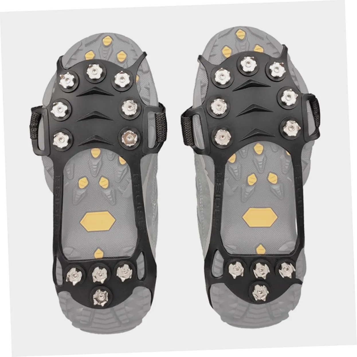 BESPORTBLE Mountaineering Covers Ski - Shoe Grippers Boot Grippers Ice Heel Protectors for Shoes Ice Cleats Snow