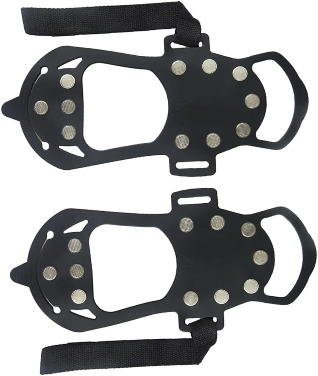 BESPORTBLE Mountaineering Covers Ski - Shoe Grippers Boot Grippers Ice Heel Protectors for Shoes Ice Cleats Snow