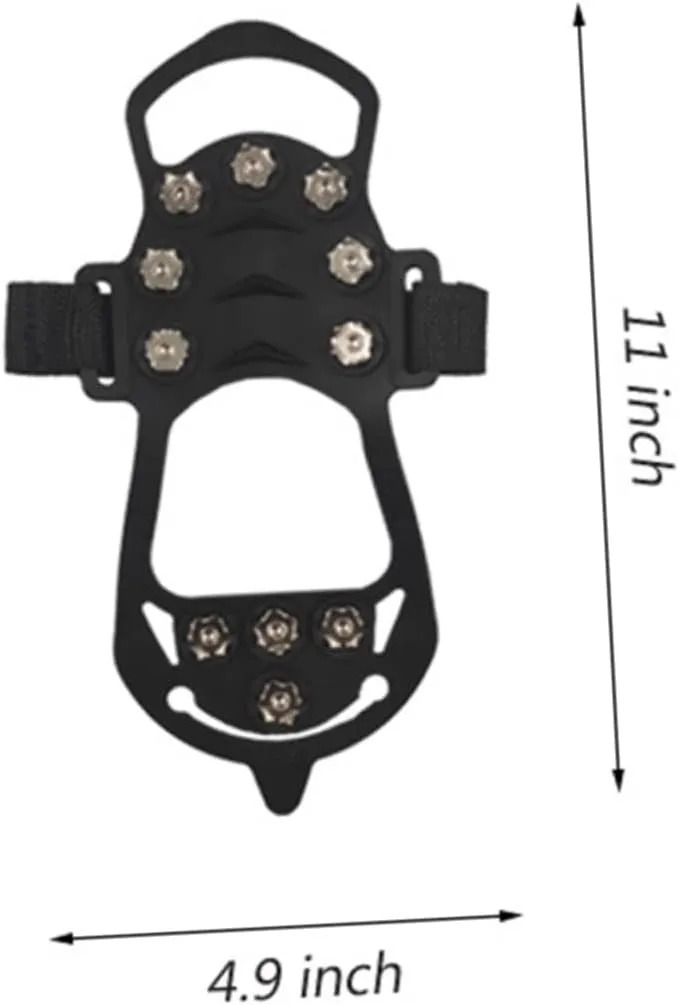 BESPORTBLE Mountaineering Covers Ski - Shoe Grippers Boot Grippers Ice Heel Protectors for Shoes Ice Cleats Snow
