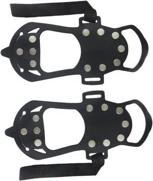 BESPORTBLE Mountaineering Covers Ski - Shoe Grippers Boot Grippers Ice Heel Protectors for Shoes Ice Cleats Snow