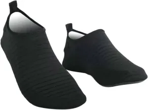 BESTYASH Non Slip Silicone Socks for Yoga Thickened Foot Cover Black Durable Enhanced Balance Stability for Home