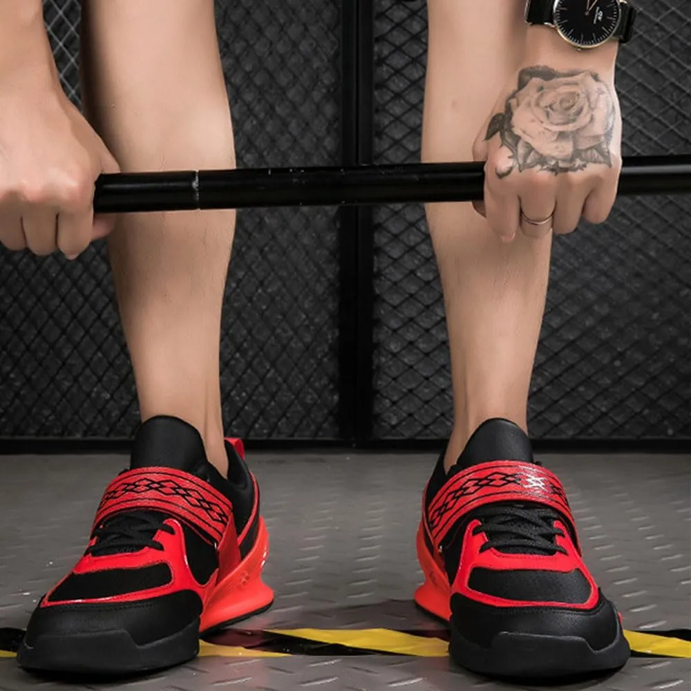 Bodybuilding Shoes Powerlifting & Squat Shoes,Professional non-slip breathable wear-resistant Deadlift Shoes Men women Weightlifting Shoes Fitness Cross-Trainer Shoes Gym Training Sneaker,37-46 EU