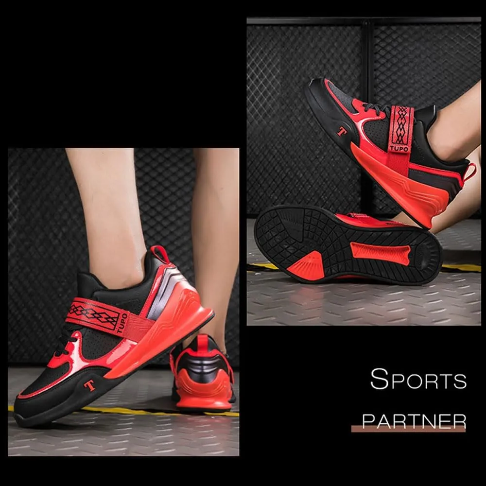 Bodybuilding Shoes Powerlifting & Squat Shoes,Professional non-slip breathable wear-resistant Deadlift Shoes Men women Weightlifting Shoes Fitness Cross-Trainer Shoes Gym Training Sneaker,37-46 EU