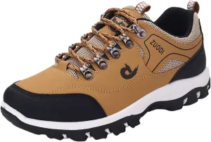 BORAMAX Men's Sneakers Hiking Shoes Running ShoesComfort Casual Shoes Mountaineering Walking Shoes Outdoor Sneakers