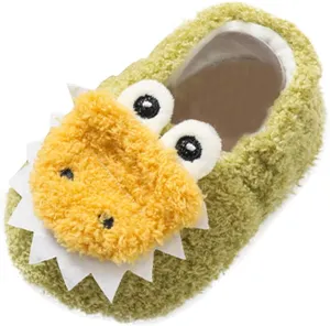 Boy Slip on Shoe Baby Shoes Floor Thickened in Winter Children Cartoon Dispensing Baby Cute Shoes Toddler Girl