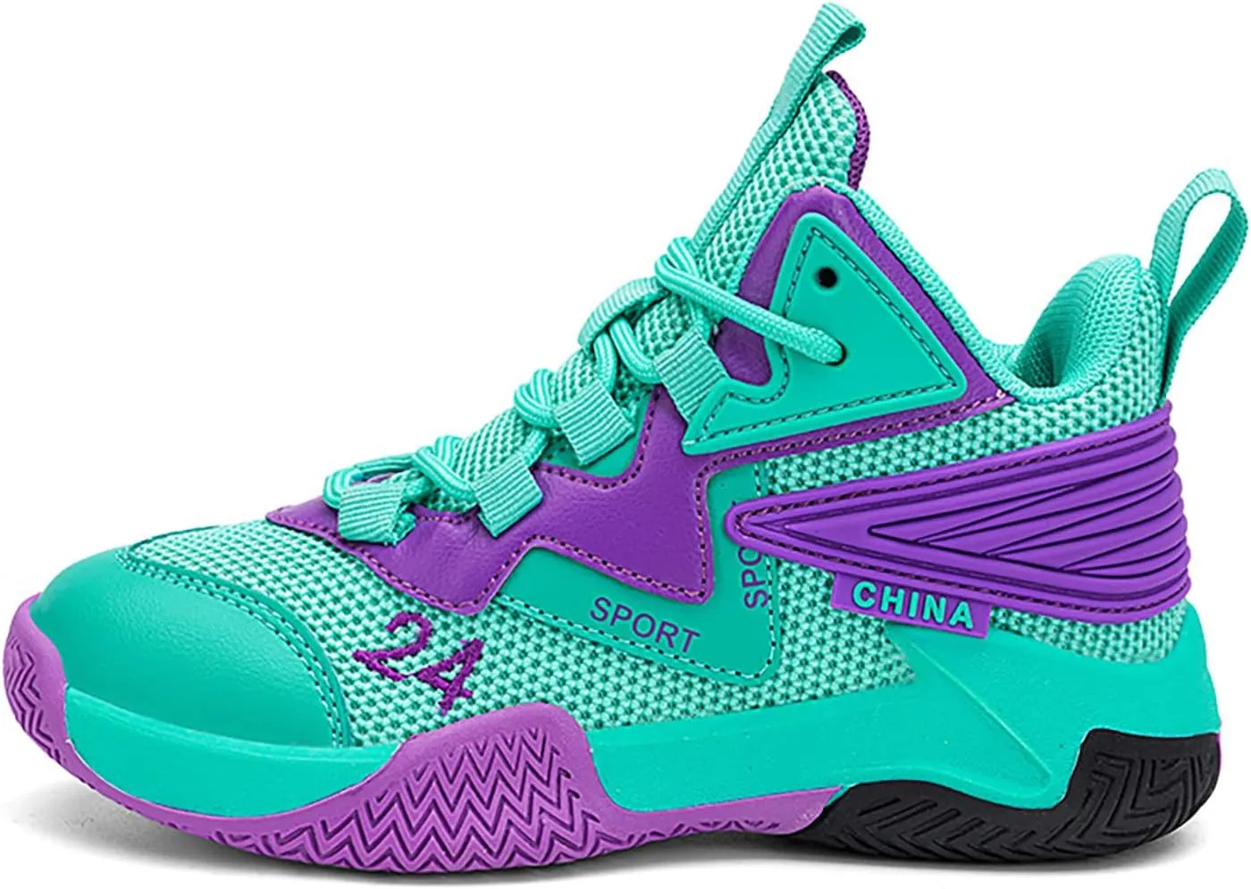 Boys Basketball Shoes Kids Basketball Sneakers Breathable Tennis Shoes for Boys Girls