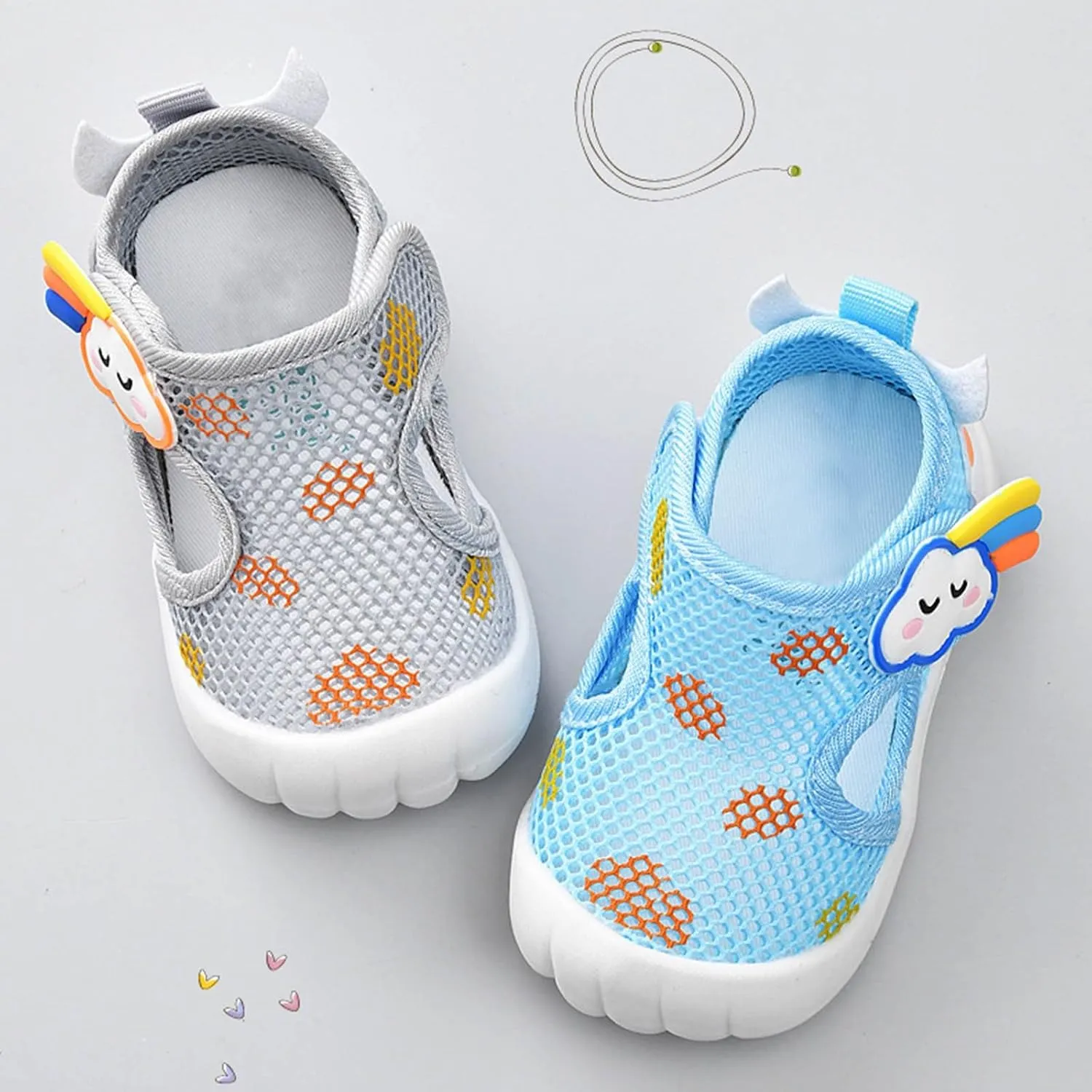 Boys Girls Sneakers Toddler Water Shoes Barefoot Water Shoes for Kids Baby Wide Socks with Arch Support Breathable Baby Boys Sandals Walking for Beach Swim Pool Toddle