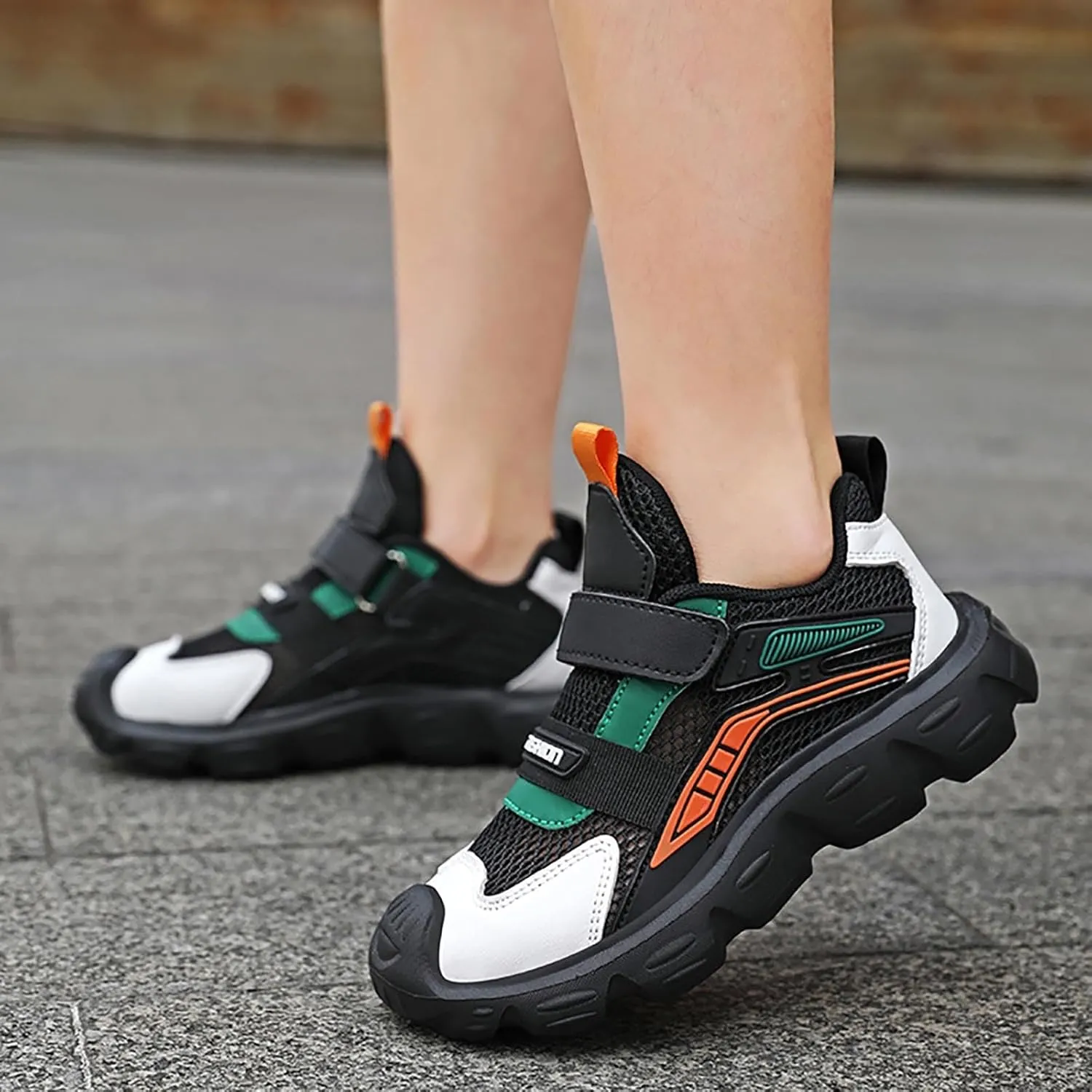 Boys Girls Tennis Basketball Sneakers Kids Lightweight Sneakers for Toddler Running Breathable Sport Athletic Shoes