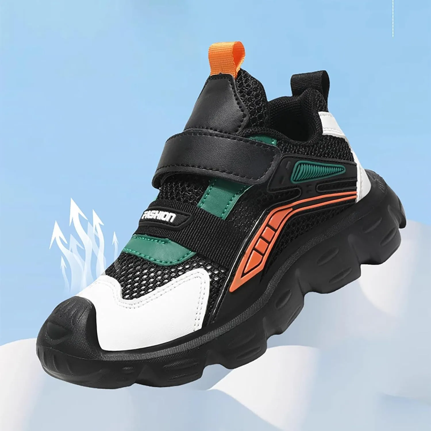 Boys Girls Tennis Basketball Sneakers Kids Lightweight Sneakers for Toddler Running Breathable Sport Athletic Shoes