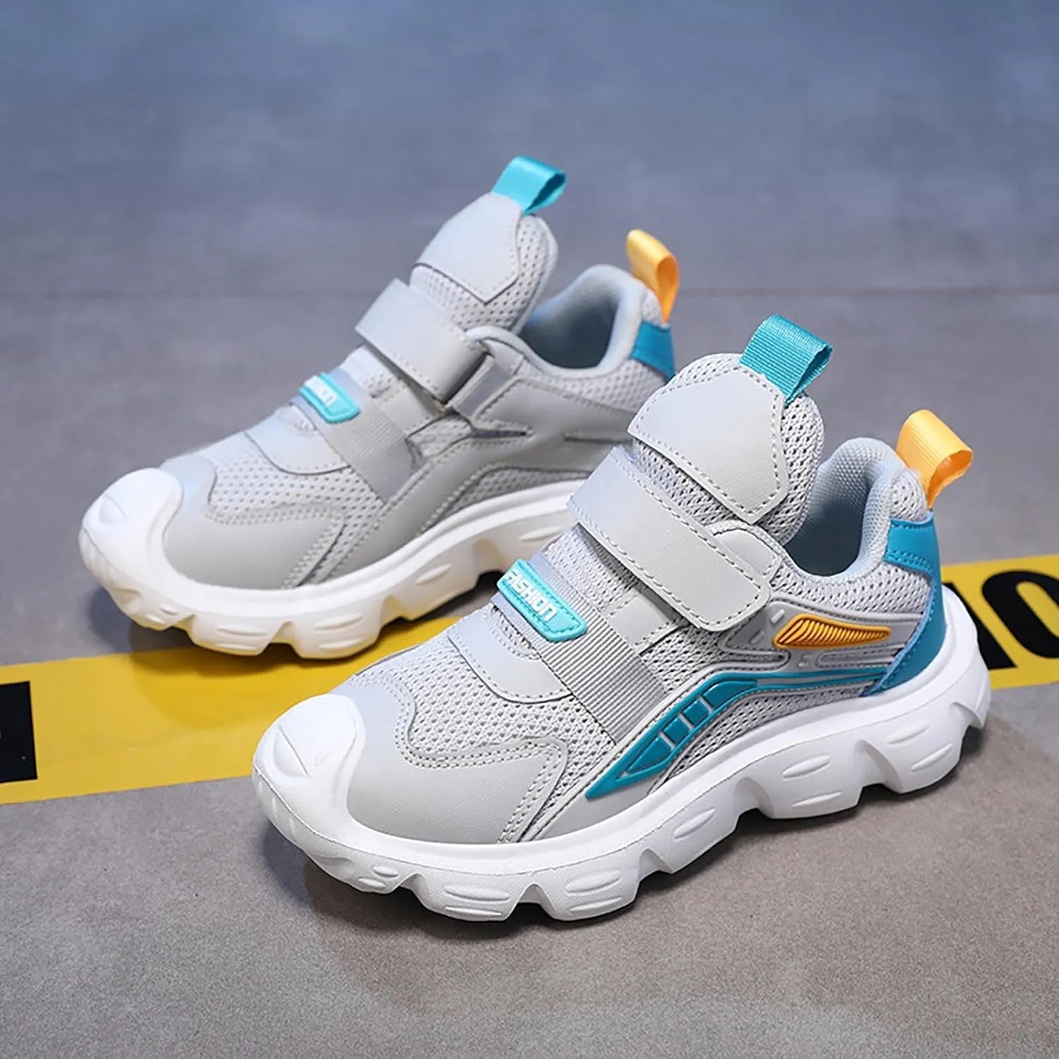 Boys Girls Tennis Basketball Sneakers Kids Lightweight Sneakers for Toddler Running Breathable Sport Athletic Shoes