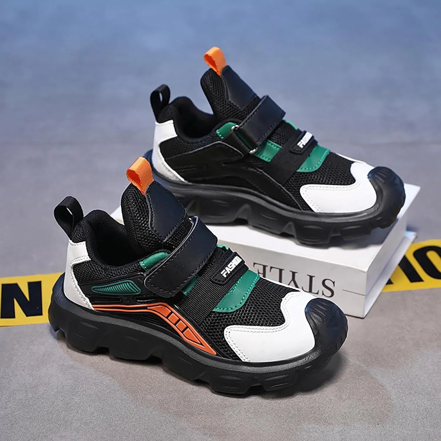 Boys Girls Tennis Basketball Sneakers Kids Lightweight Sneakers for Toddler Running Breathable Sport Athletic Shoes