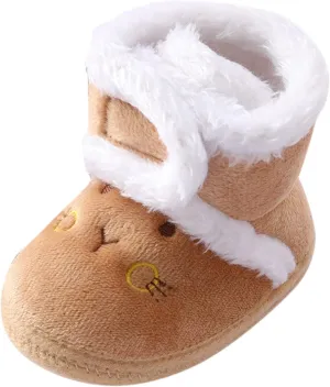 Boys Shoes Girls Booties Snow Shoes Infant Toddler Boys Boots Soft Baby Warming Baby Shoes Work Rite