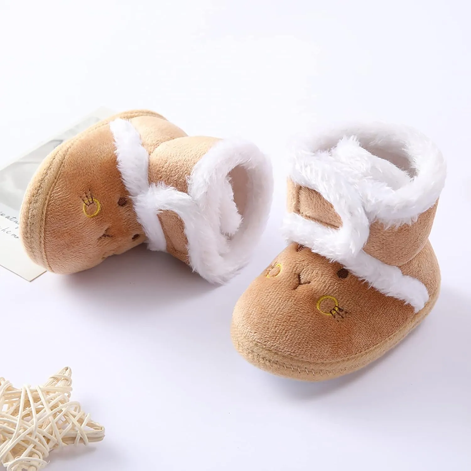 Boys Shoes Girls Booties Snow Shoes Infant Toddler Boys Boots Soft Baby Warming Baby Shoes Work Rite