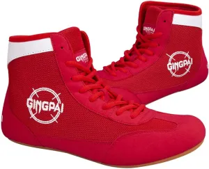 Breathable Wrestling Shoes Lightweight Boxing Training Shoes Mesh Kickboxing Sneakers for Adults Youth Multiple Sizes