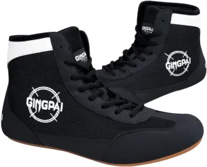 Breathable Wrestling Shoes Lightweight Boxing Training Shoes Mesh Kickboxing Sneakers for Adults Youth Multiple Sizes