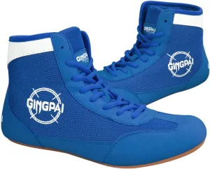 Breathable Wrestling Shoes Lightweight Boxing Training Shoes Mesh Kickboxing Sneakers for Adults Youth Multiple Sizes