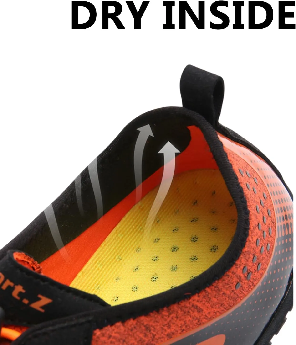 Buhelyc Women Men Water Shoes Breathable Lightweight Mountaineering Casual Sport Shoes Beach Sneakers for Walking Hiking Diving