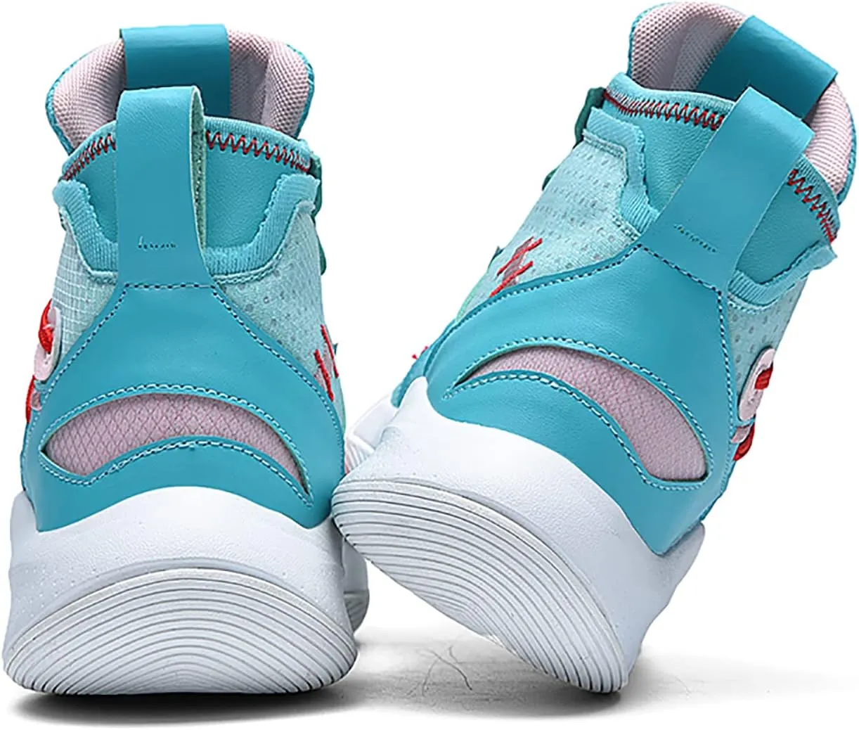 CJSPORX Mens Basketball Shoes Fashion High Top Running Sneakers Lightweight Sport Shoes for Athletic