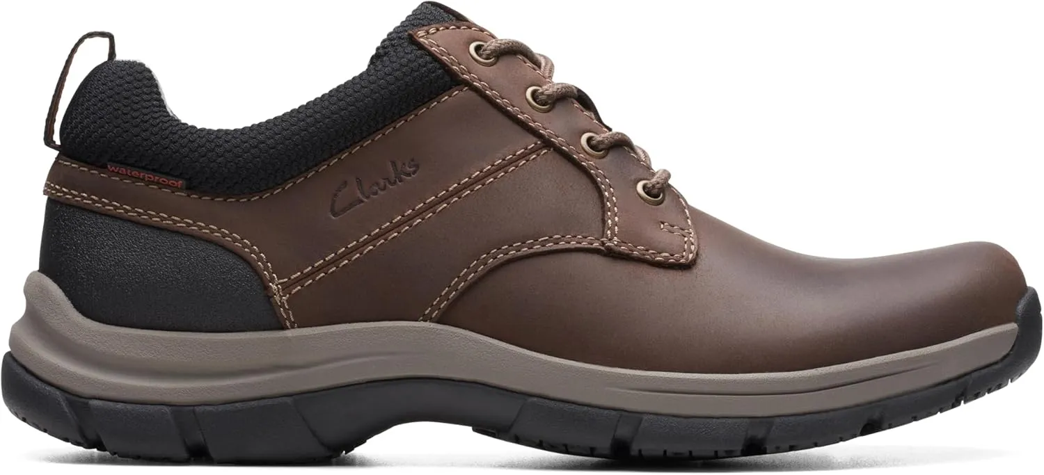 Clarks Mens WALPATH Lace-Up Hiking Shoes