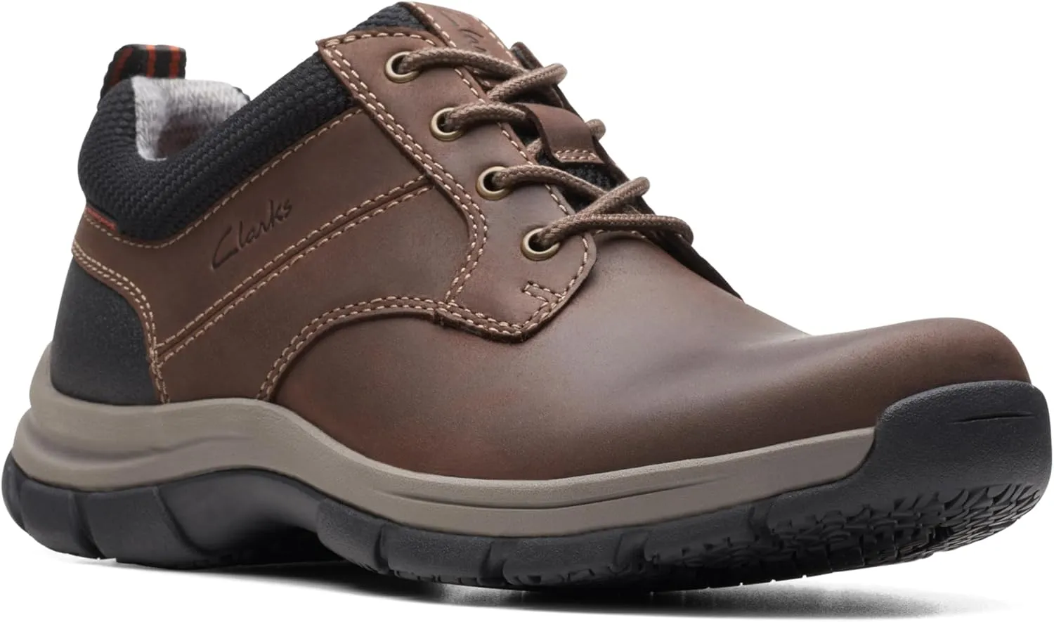 Clarks Mens WALPATH Lace-Up Hiking Shoes
