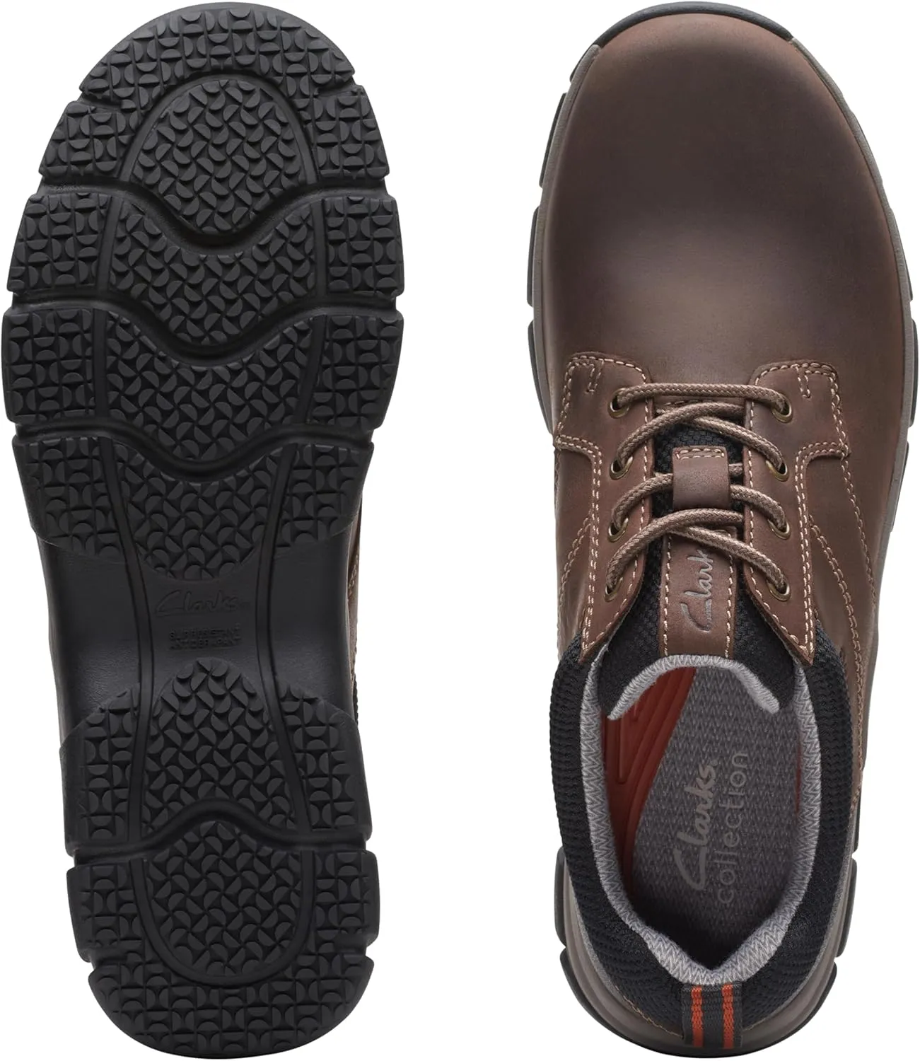 Clarks Mens WALPATH Lace-Up Hiking Shoes