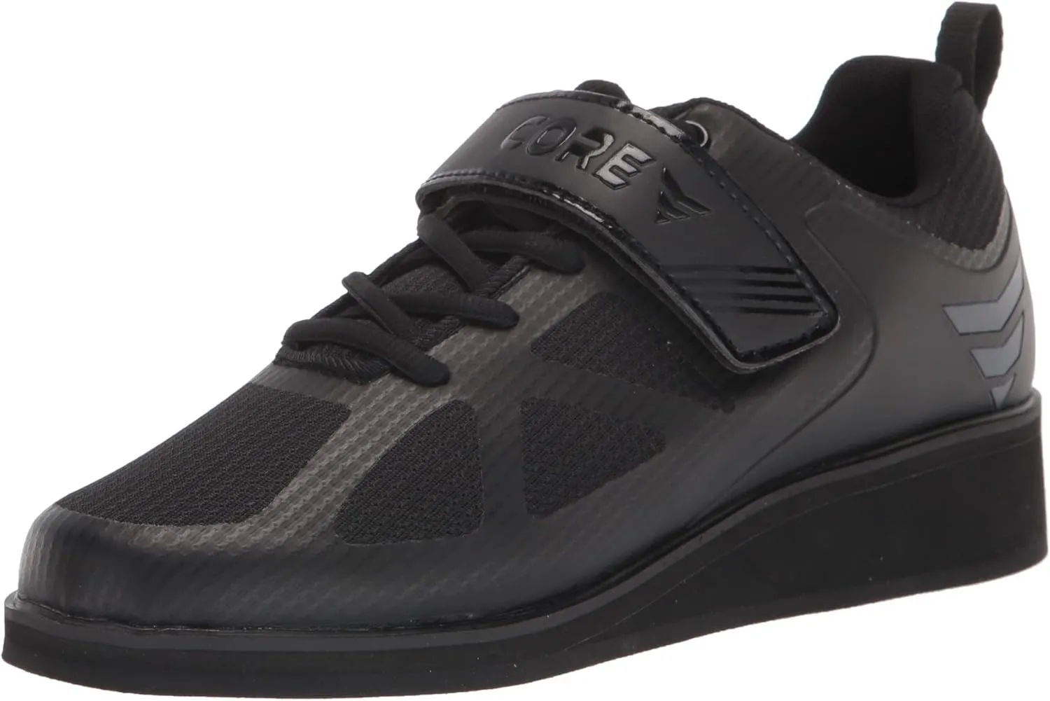 Core Weightlifting Shoes - Squat Shoes for Men and Women  Weight Lifting Shoes for Powerlifting, Deadlifting & Crossfit - Strap and Lace-Up Gym Shoes  Non-Slip Olympic Lifting Shoes with 0.67" Heels