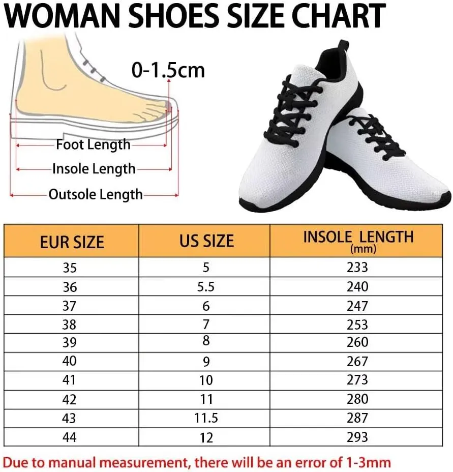 Customized Unisex Running Shoes for Men, Lightweight Fashion City Running Shoes Breathable Sports